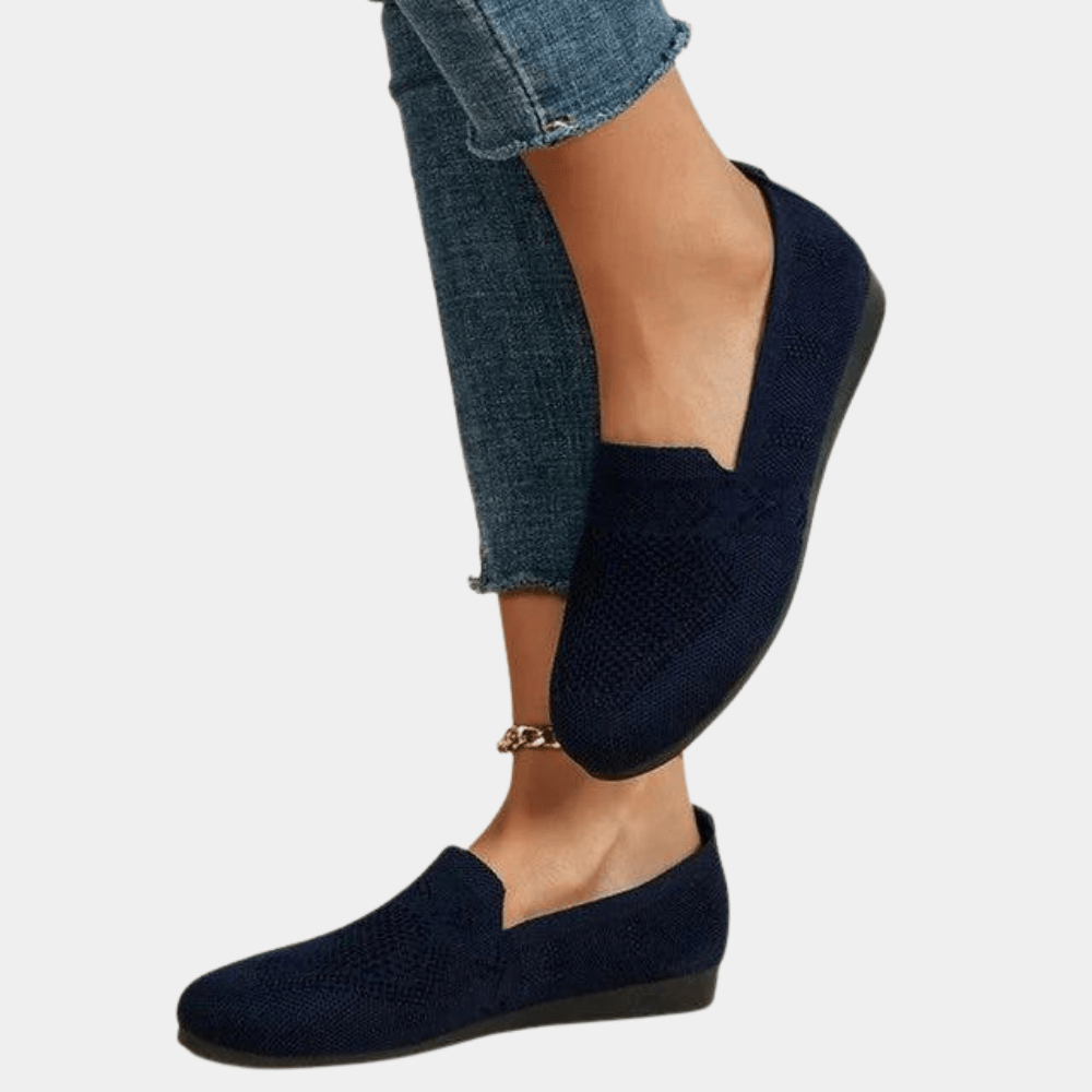 Mocassins à Enfiler en Mesh pour Femmes - Emilia Lane