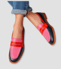 Mocassino Confort Penny Loafer in Similpelle per Donna