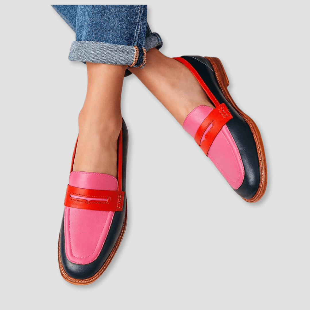Mocassino Confort Penny Loafer in Similpelle per Donna