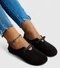 Mocassins en Suède à Tête Ronde pour Femmes - Emilia Lane