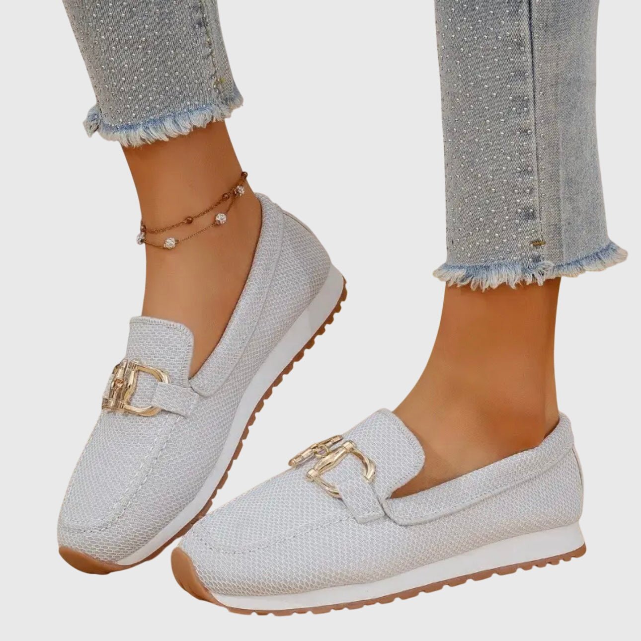 Mocassino Confortevole e Morbido in Maglia per Donna