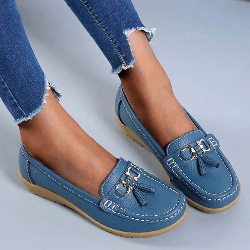 Mocassins Orthopédiques en Cuir pour Femmes - Emilia Lane