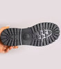 Mocassino Penny Loafer in similpelle con suola platform per donna