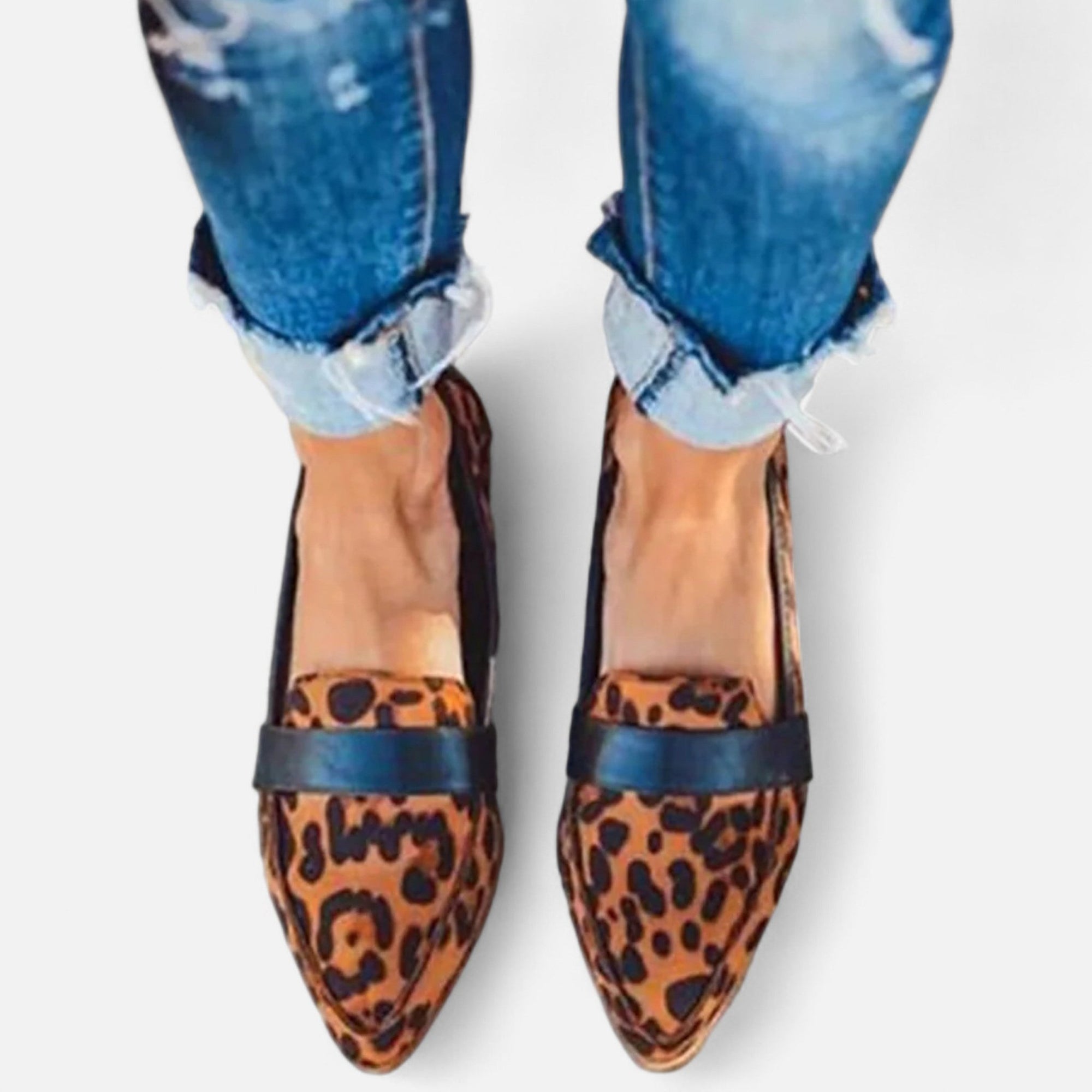 Mocassins Pointus Rétro pour Femmes - Emilia Lane