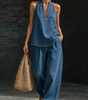 Completo in denim due pezzi da donna | Ideale per tutti i giorni
