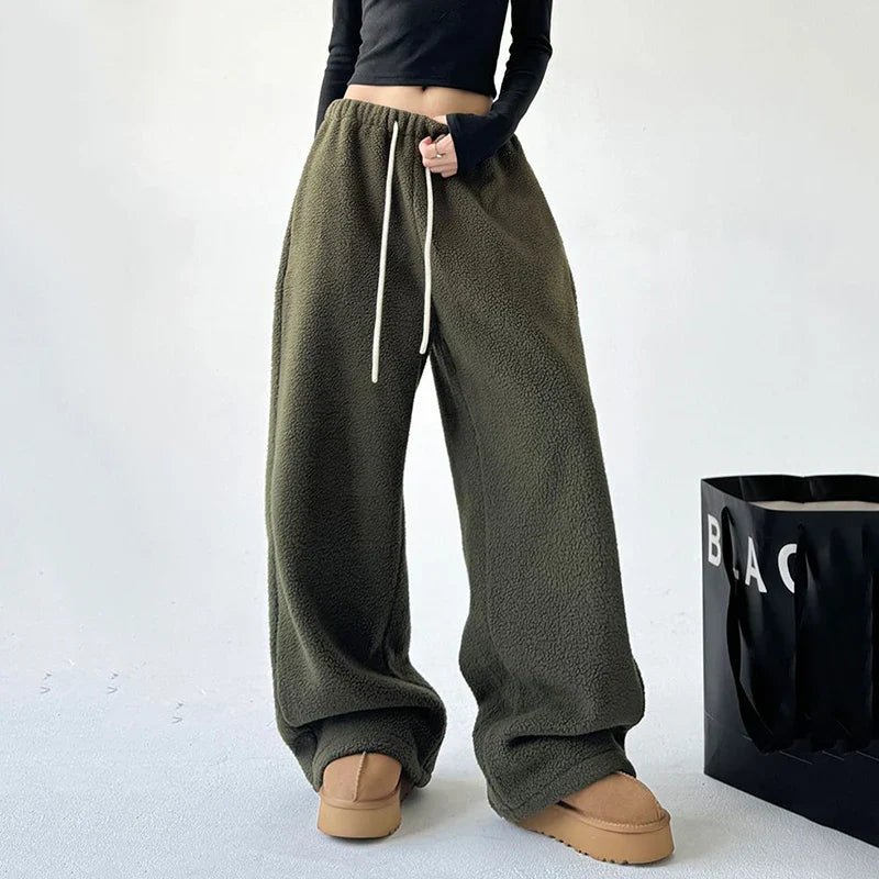 Pantalon détente à jambe large pour femme - Emilia Lane