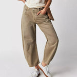 Pantalon Large en Denim pour Femme | Idéal pour le Printemps - Emilia Lane