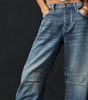 Pantalon Large en Denim pour Femme | Idéal pour le Printemps - Emilia Lane