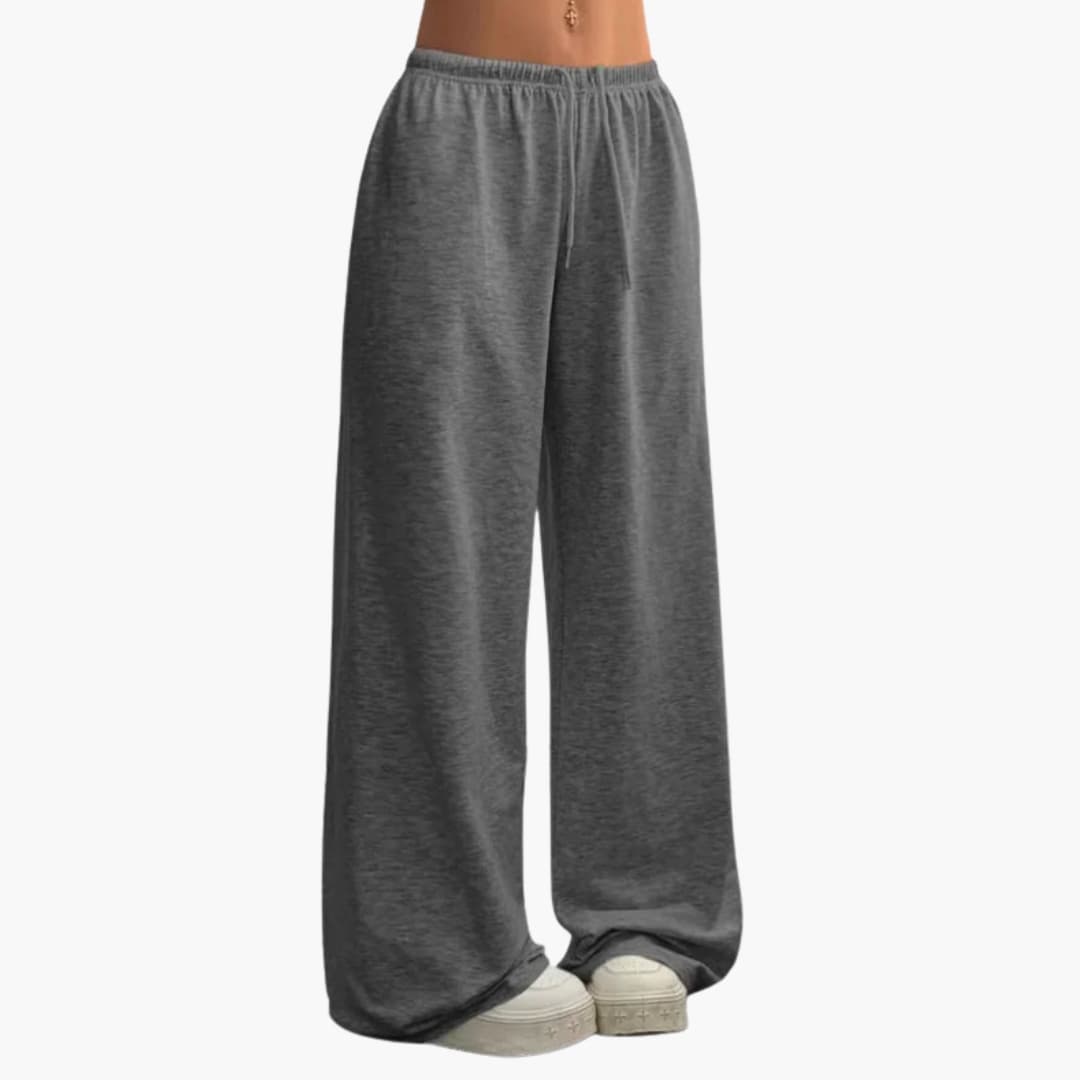 Pantalon Large pour Femmes à Taille Élastique - Emilia Lane