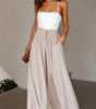 Pantalon Large Taille Haute en Tencel pour Femmes - Emilia Lane