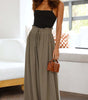 Pantalon Large Taille Haute en Tencel pour Femmes - Emilia Lane