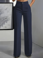 Pantalon Large Taille Haute pour Femme - Emilia Lane