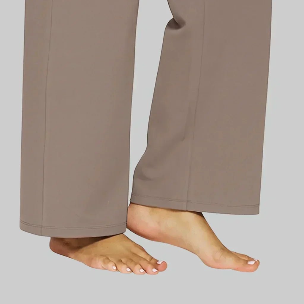 Pantalon Yoga Taille Haute et Poches pour Femmes - Emilia Lane