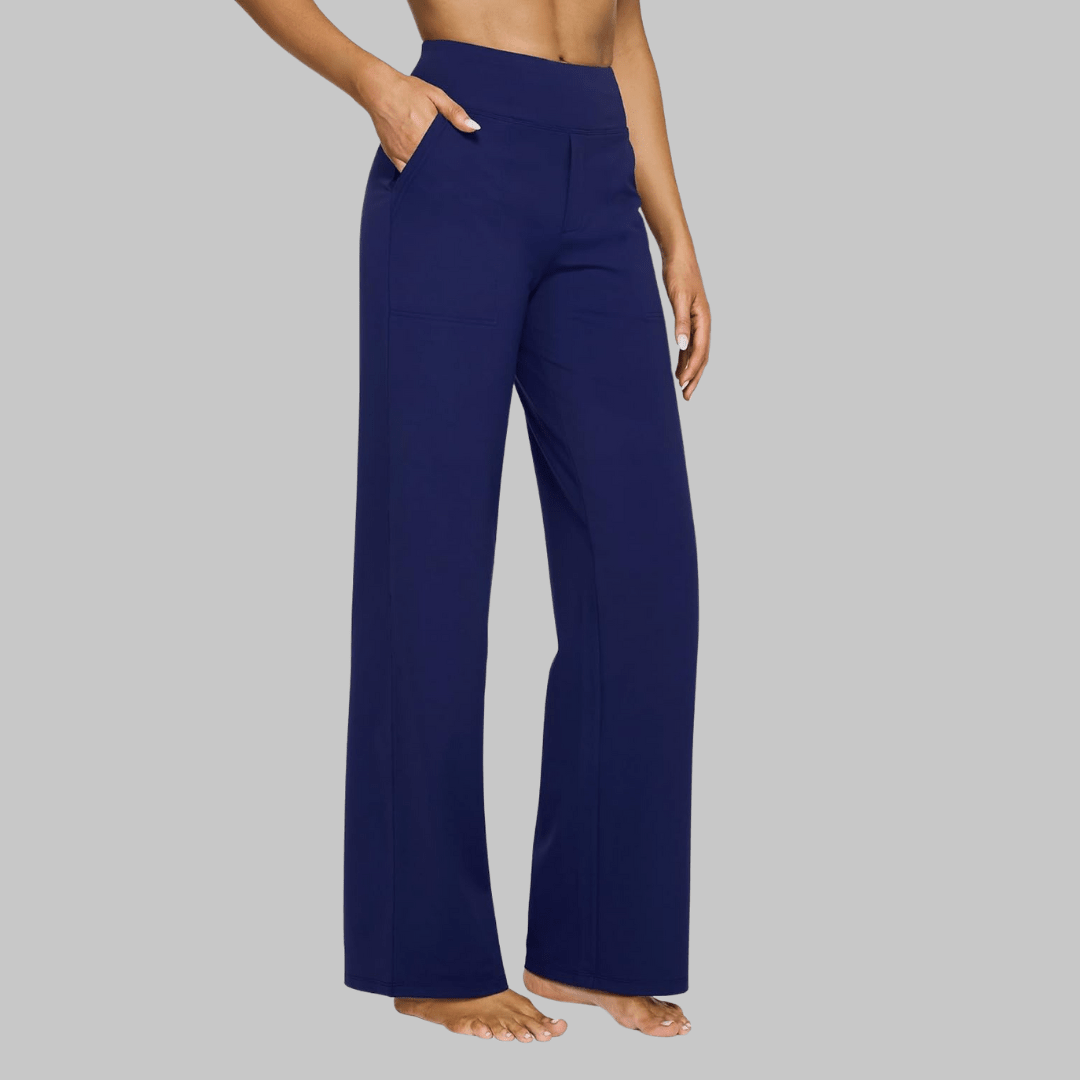 Pantalon Yoga Taille Haute et Poches pour Femmes - Emilia Lane