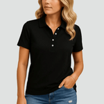 Polo Femme Casual Manches Courtes pour Femmes - Emilia Lane