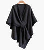 Poncho - Écharpe Style Décontracté en Coton pour Femmes - Emilia Lane