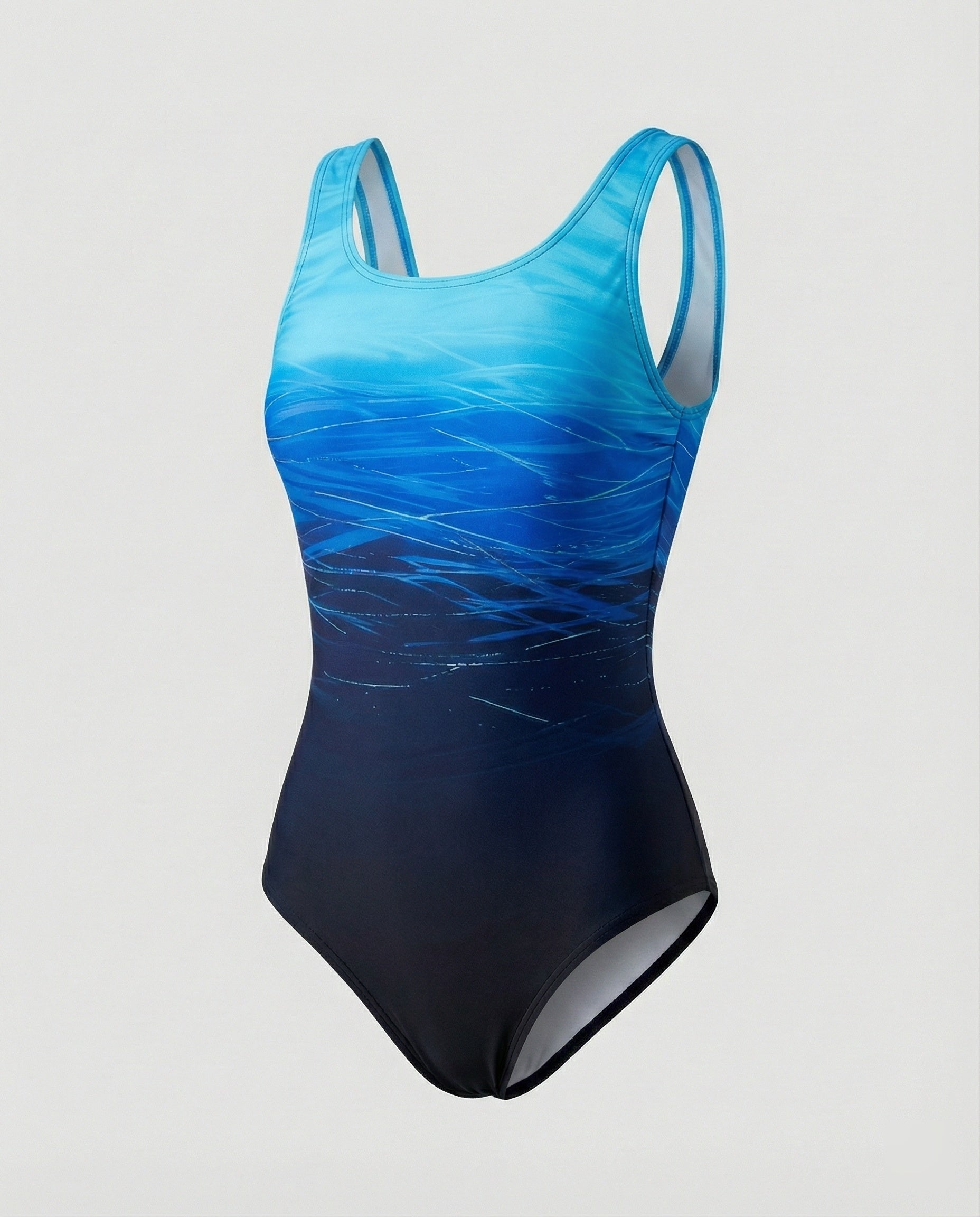 Costume da bagno sportivo con schiena scoperta per donna