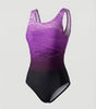 Costume da bagno sportivo con schiena scoperta per donna
