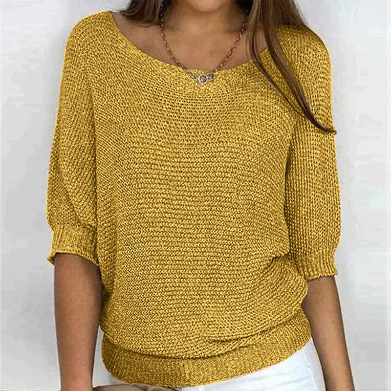 Pull à manches trois - quarts pour femmes - Emilia Lane