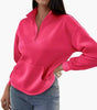 Pull Col Montant Zippé avec Poches pour Femmes - Emilia Lane