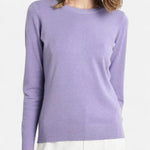 Pull Col Rond en Laine Mérinos pour Femmes - Emilia Lane