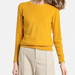 Pull Col Rond en Laine Mérinos pour Femmes - Emilia Lane