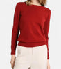 Pull Col Rond en Laine Mérinos pour Femmes - Emilia Lane