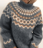Pull Col Roulé en Laine Mélangée pour Femmes - Emilia Lane