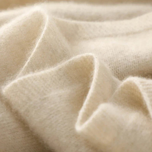 Pull en Laine à Capuche et Col en V pour Femme - Emilia Lane