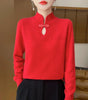 Pull en Laine à Col Montant pour Femme - Emilia Lane