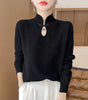 Pull en Laine à Col Montant pour Femme - Emilia Lane