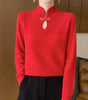 Pull en Laine à Col Montant pour Femme - Emilia Lane
