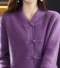 Pull en laine tricoté à col montant pour femmes - Emilia Lane