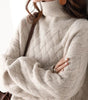 Pull en maille col montant pour femmes - Emilia Lane