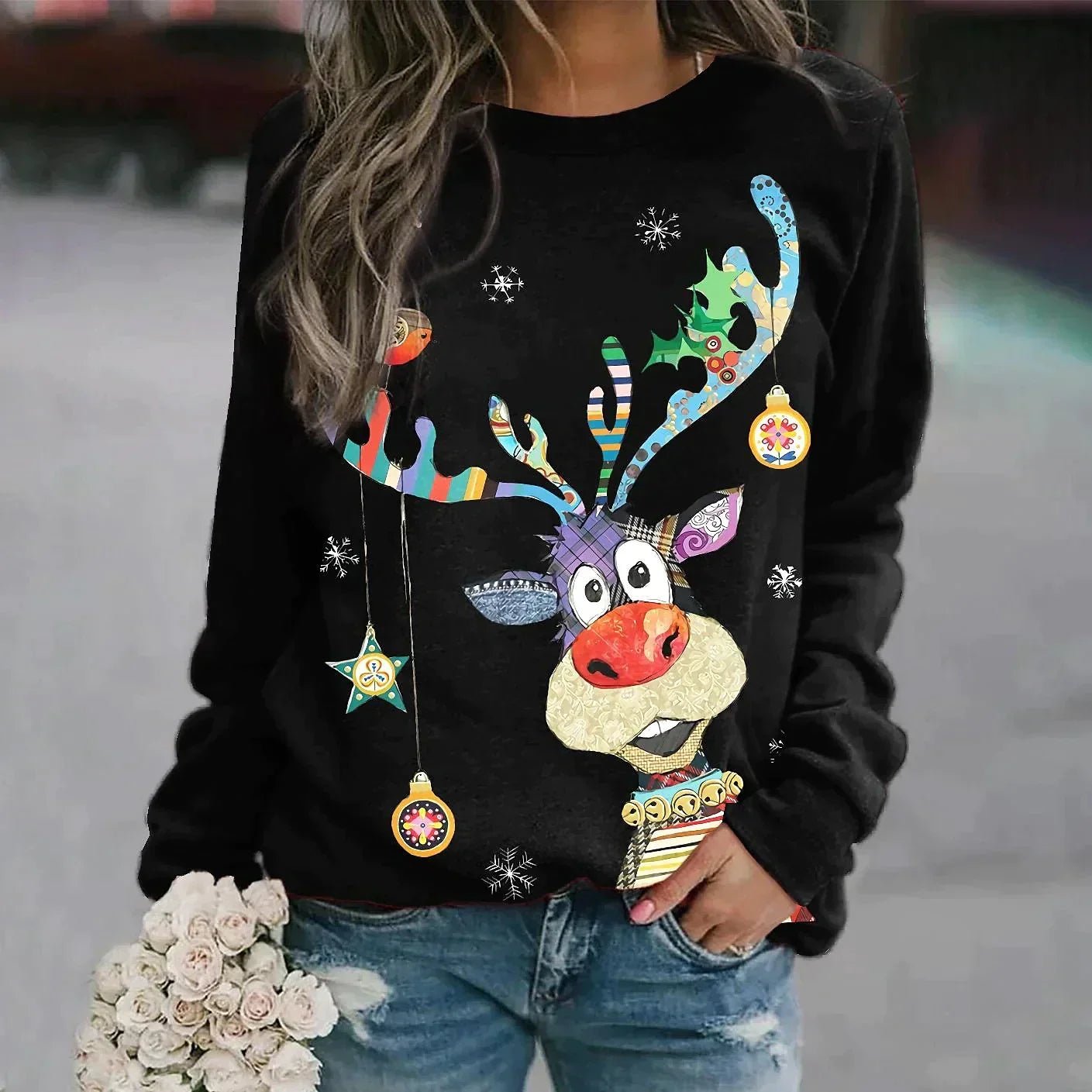 Pull Festif et Élégant pour Femmes - Emilia Lane