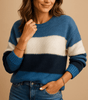 Pull - over à rayures pour Femme - Emilia Lane