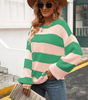 Pull - over en maille avec rayures pour Femme - Emilia Lane