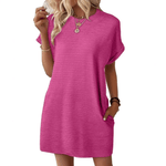 Robe à col rond pour femmes - Emilia Lane