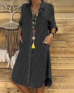 Robe Chemise en Denim Casual et Confortable pour Femmes - Emilia Lane