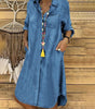 Robe Chemise en Denim Casual et Confortable pour Femmes - Emilia Lane