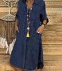 Robe Chemise en Denim Casual et Confortable pour Femmes - Emilia Lane