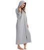 Robe de nuit zippée à capuche pour femmes - Emilia Lane