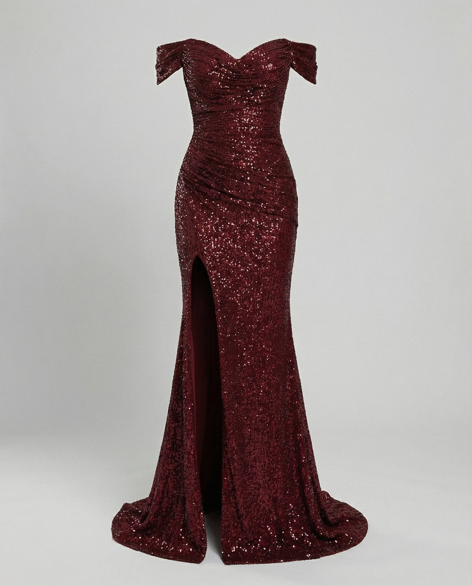 Robe de Soirée à Paillettes et Fente pour Femme | Idéale pour les Sorties - Emilia Lane