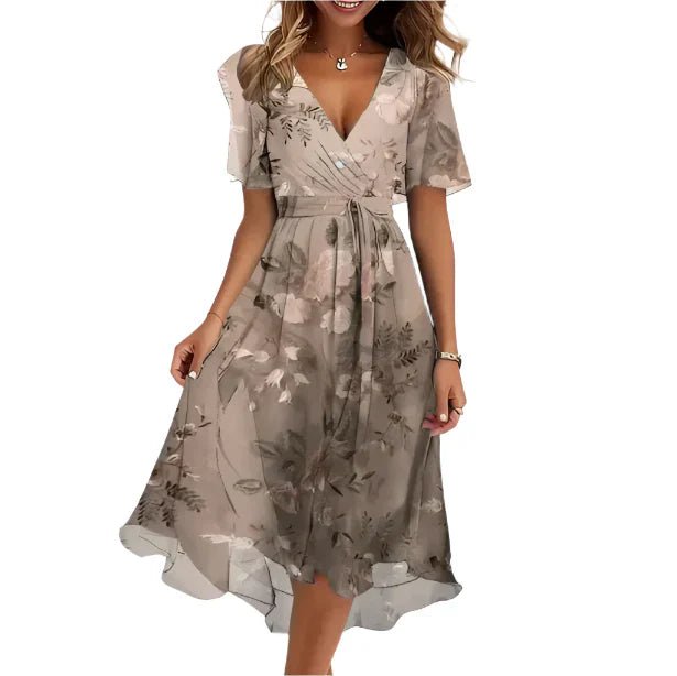 Robe D'Été Florale pour Femmes - Emilia Lane