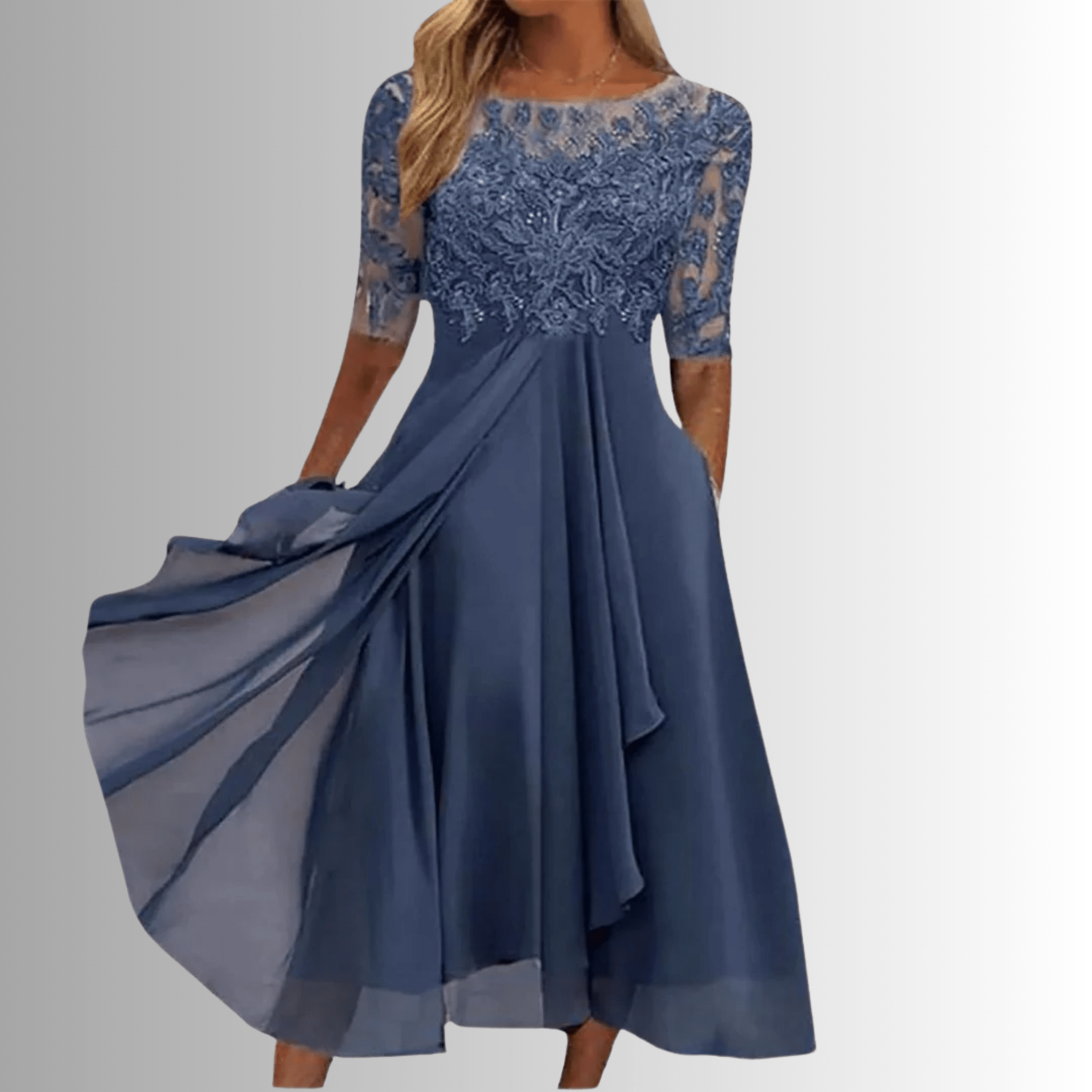 Robe élégante en dentelle pour femmes - Emilia Lane