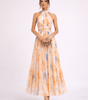 Robe Halter Imprimée pour Femmes - Emilia Lane