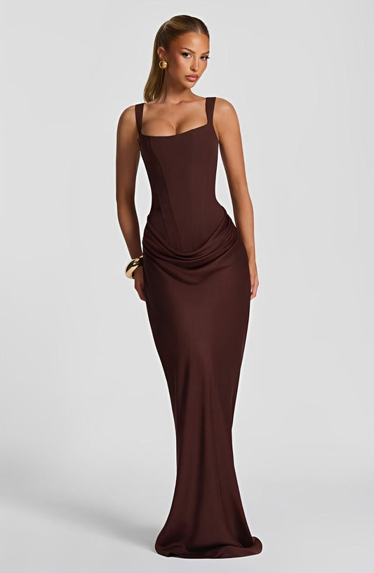 Robe Longue à Bretelles pour Femme | Idéale pour les Sorties - Emilia Lane