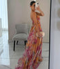 Robe longue à bretelles pour femmes - Emilia Lane