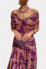 Robe Longue à Imprimé Floral pour Femme - Emilia Lane