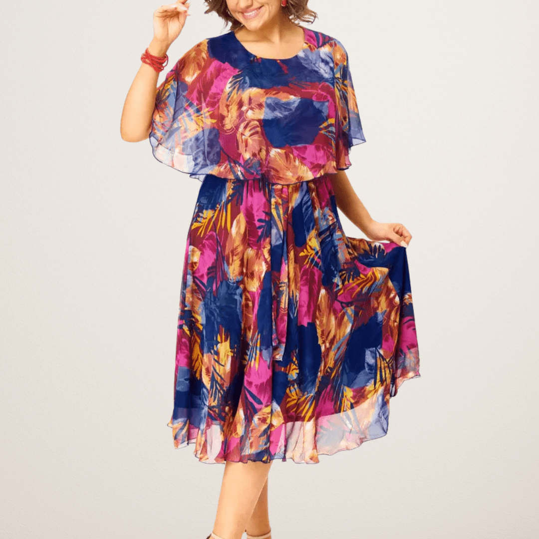 Robe longue A - line en TR pour femmes - Emilia Lane